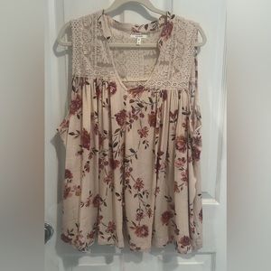Maurices Flower Shirt